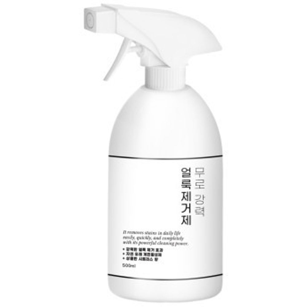 [MURO] Strong Stain Remover 500ml – Powerful Cleaner for Clothes, Sneakers, Carpets & More | Rapeseed Formula for Tough Oil Stains & All-Around Spotless Results - Made in Korea